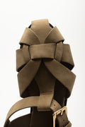Tan Brown Caged Fisherman Sandals (4)