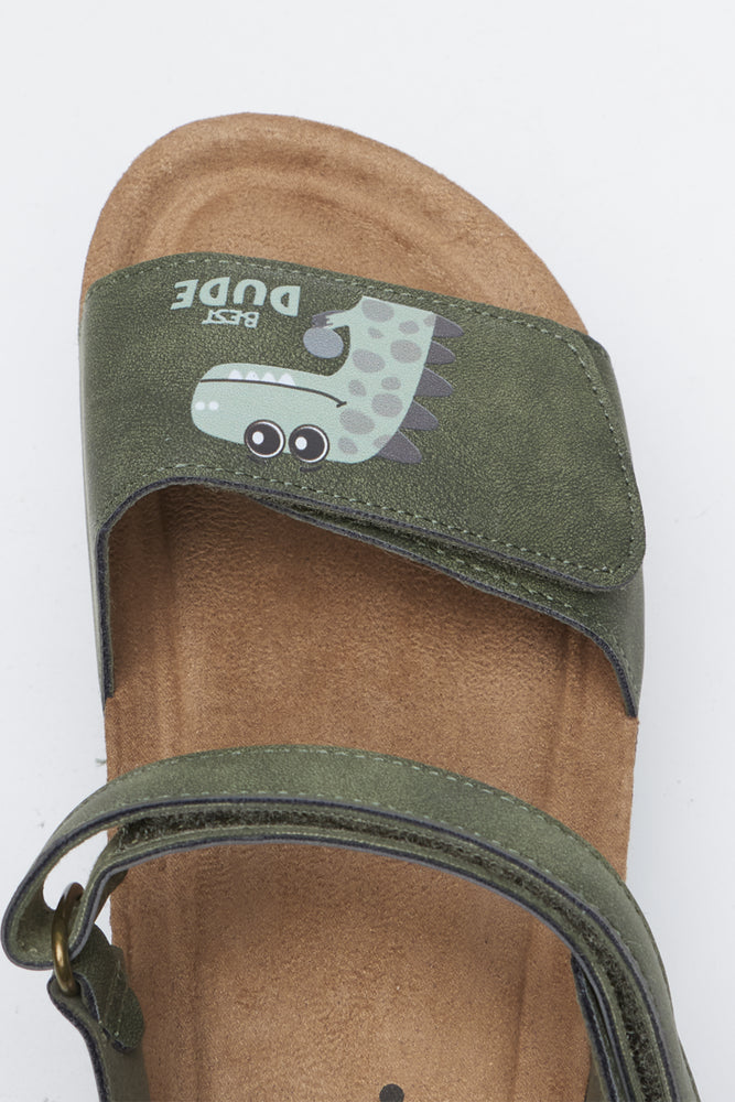 Fatigue Double Velcro Novelty Sandals (4)