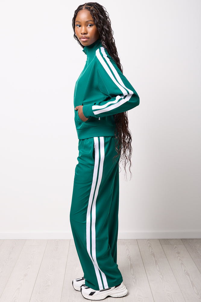 Green Zip Through Tracktop (1)