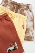 3 Pack Fleece Shorts Set (1)