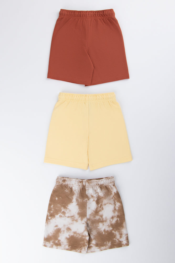 3 Pack Fleece Shorts Set (2)