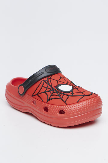 Red Spider-Man Clogs