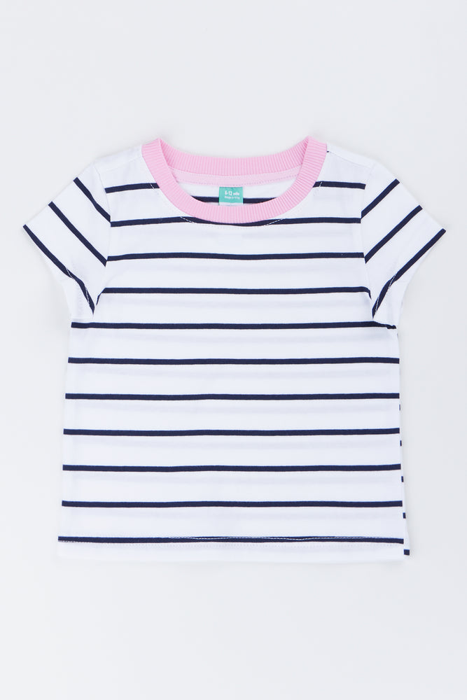 Striped Short Sleeve T-Shirt