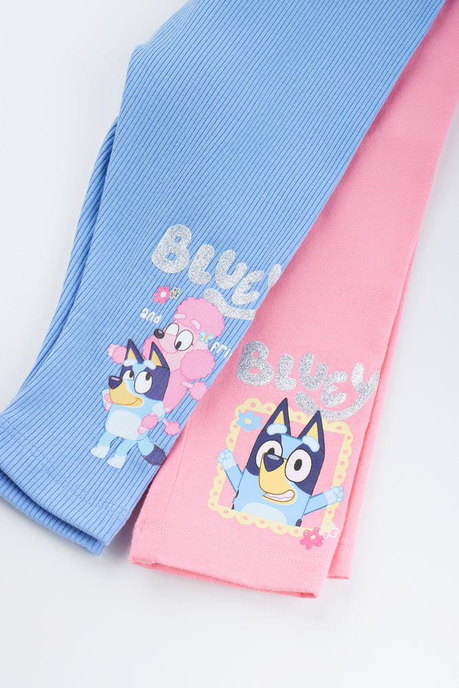 2 Pack Bluey Leggings (1)