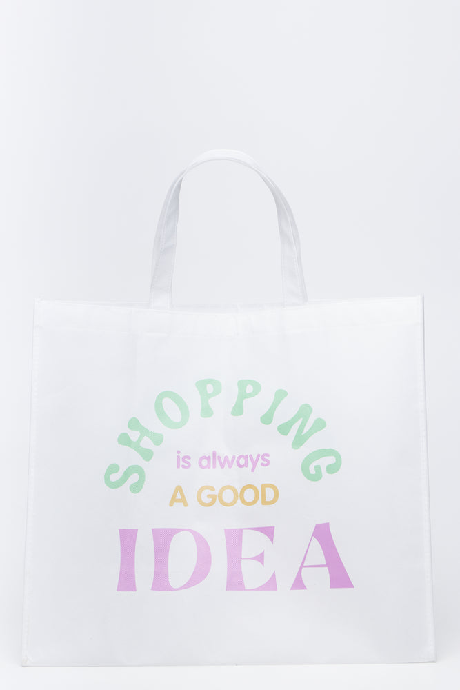 Graphic Shopper Bag
