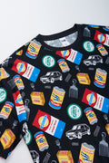 Black Oversized Graphic T-Shirt (1)