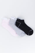 3 Pack Sports Ankle Socks