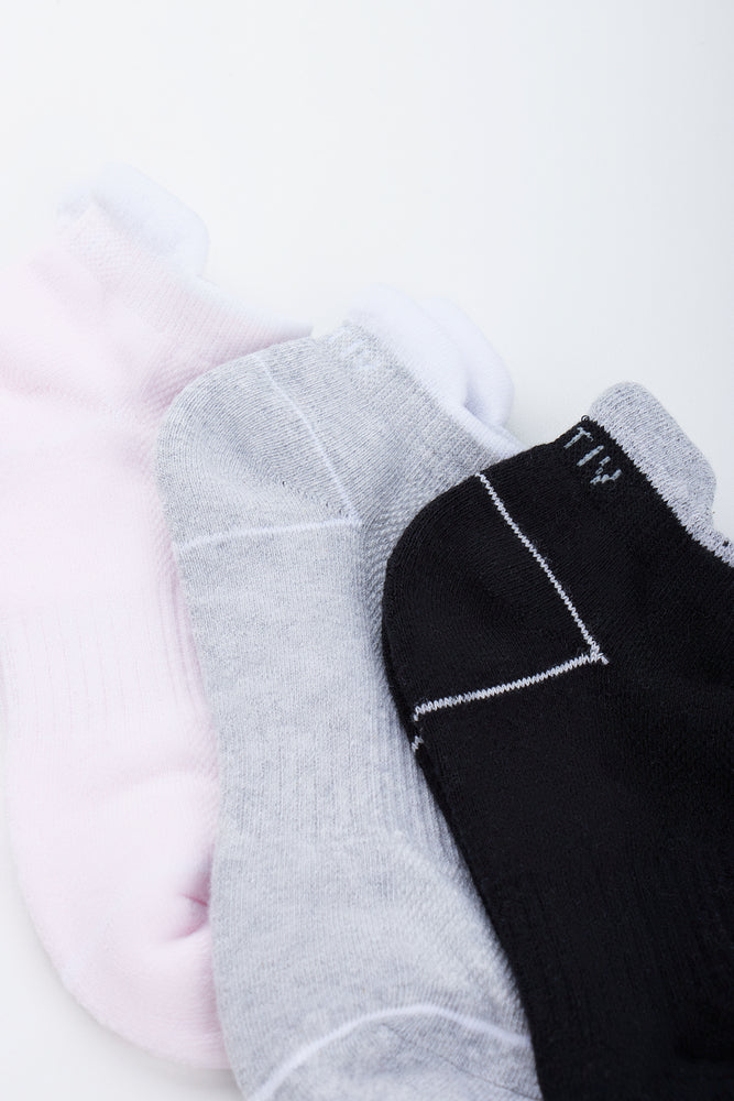 3 Pack Sports Ankle Socks (1)
