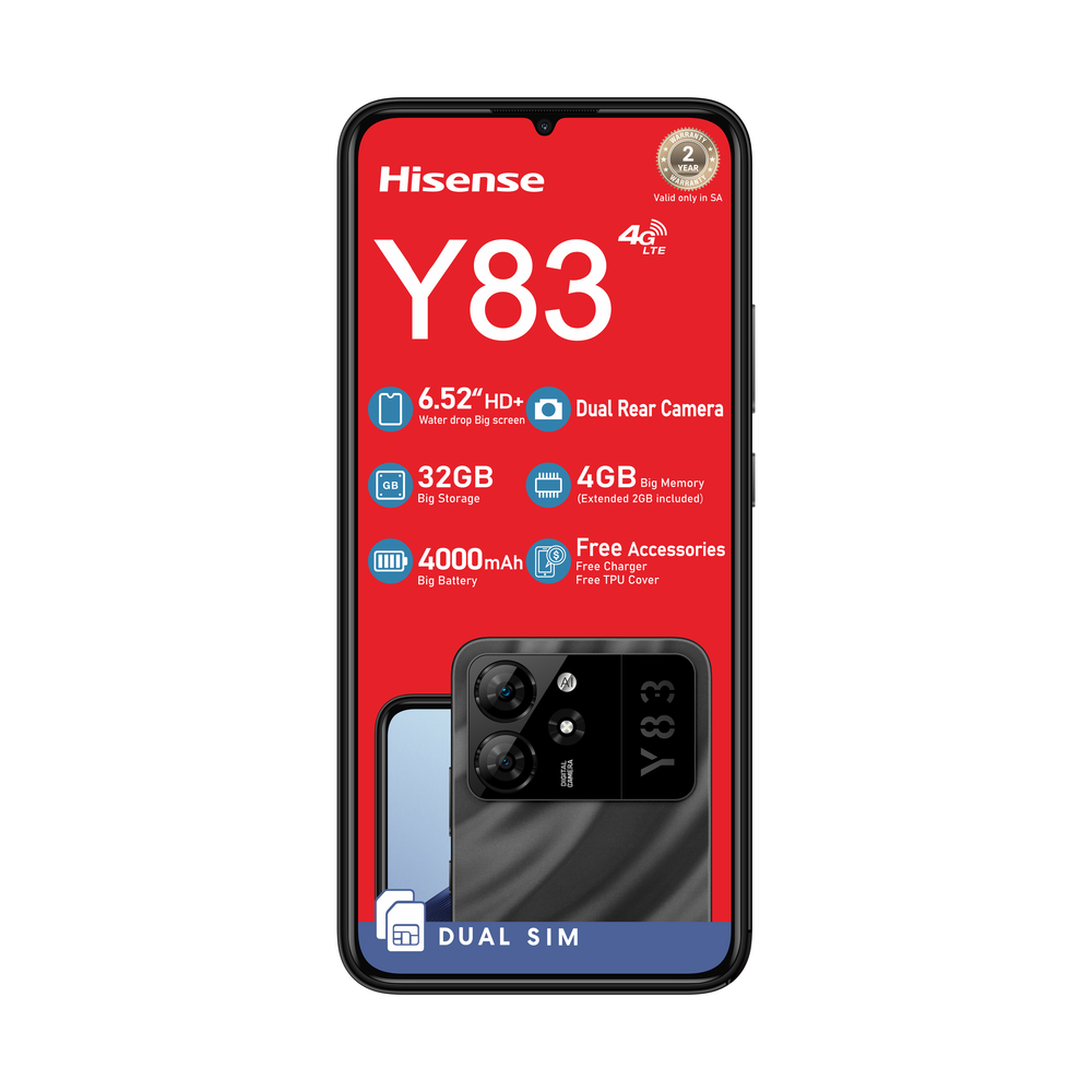 Hisense Y83 Pro Black