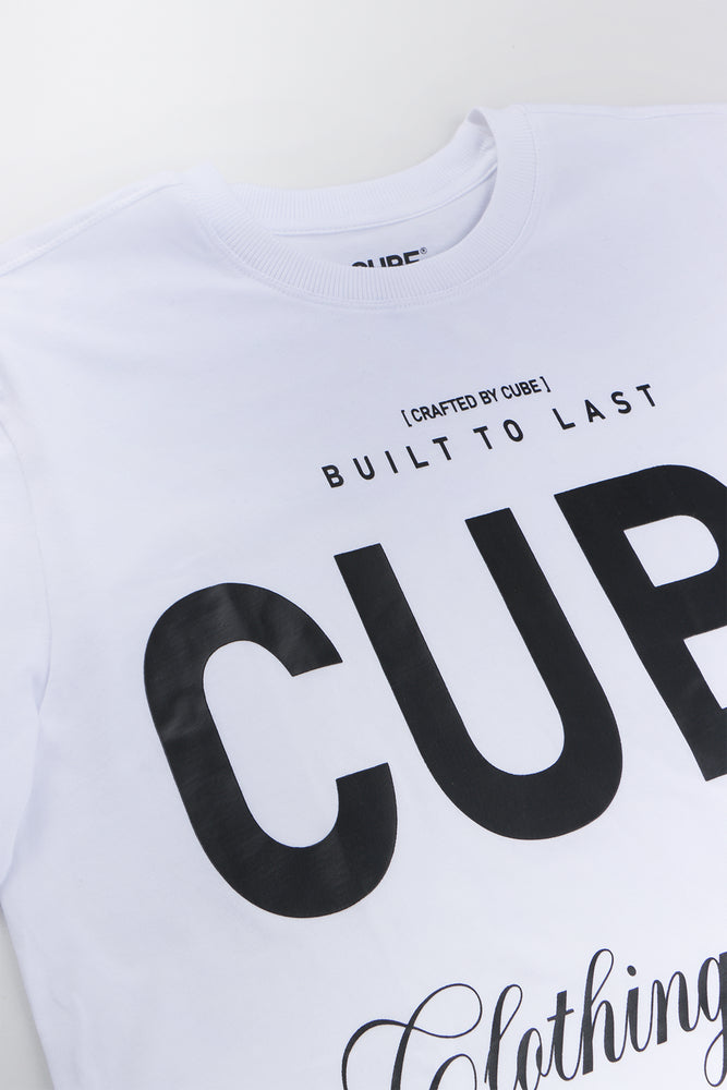 White Graphic Print T-Shirt (1)