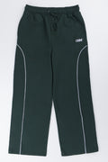 Forest Green Straight Leg Trackpants
