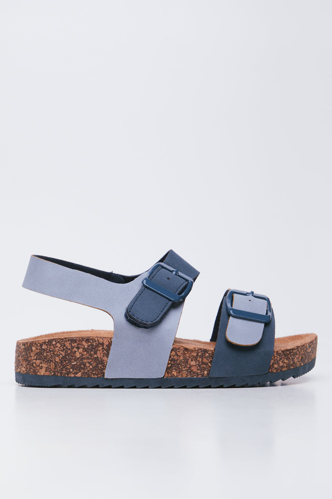 Blue Two Strap Health Sandals (1)