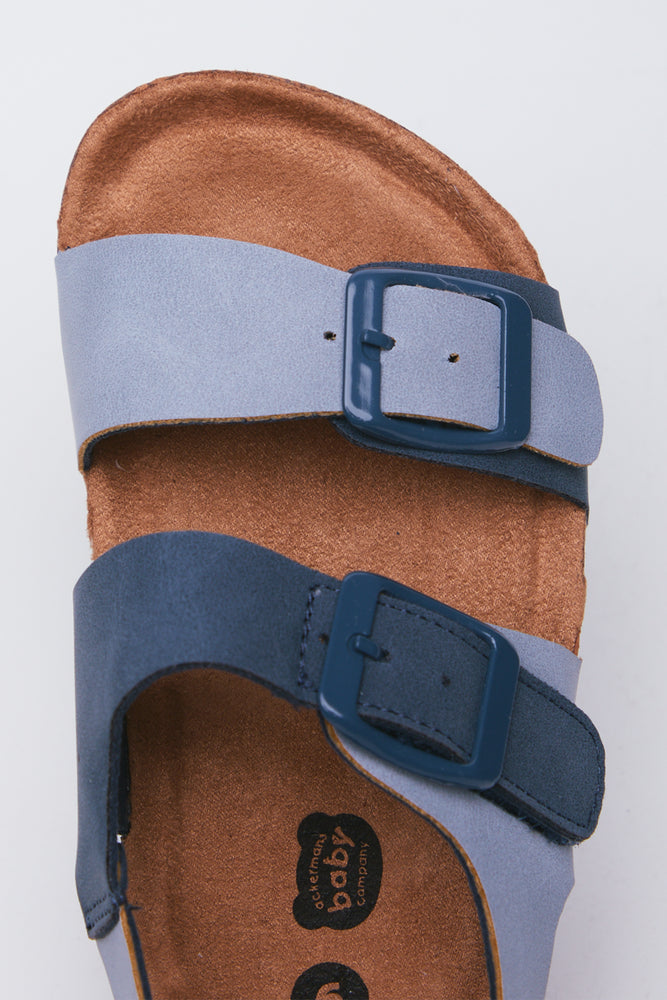 Blue Two Strap Health Sandals (4)