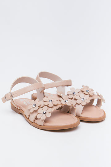Stone Daisy Strappy Sandals