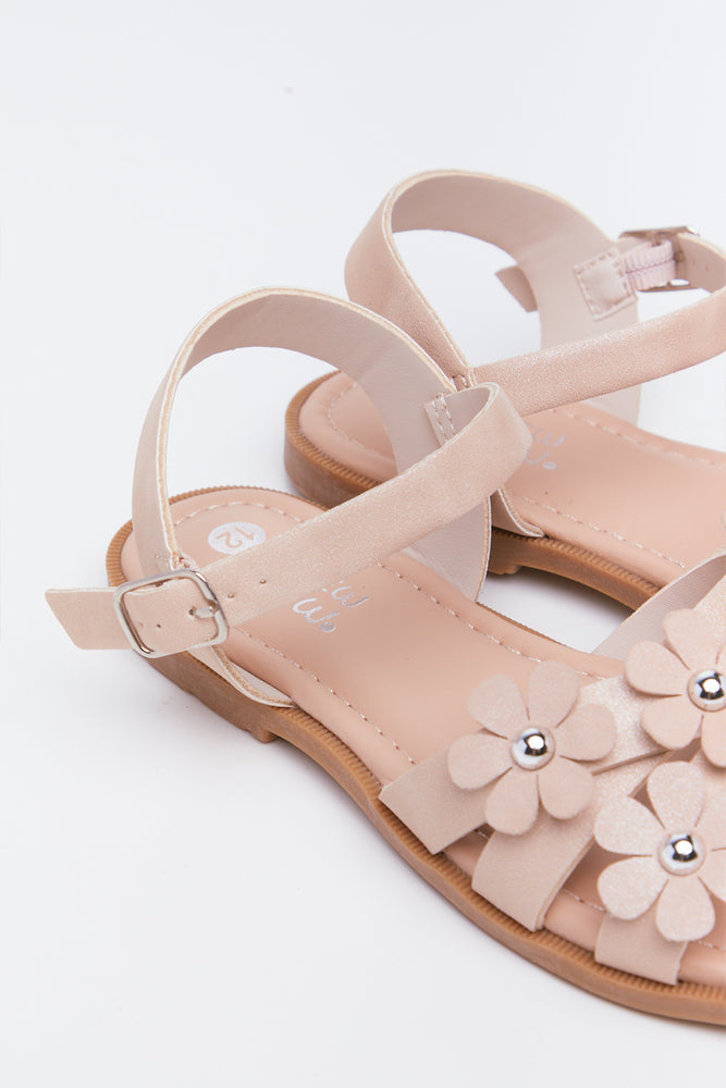 Stone Daisy Strappy Sandals (3)