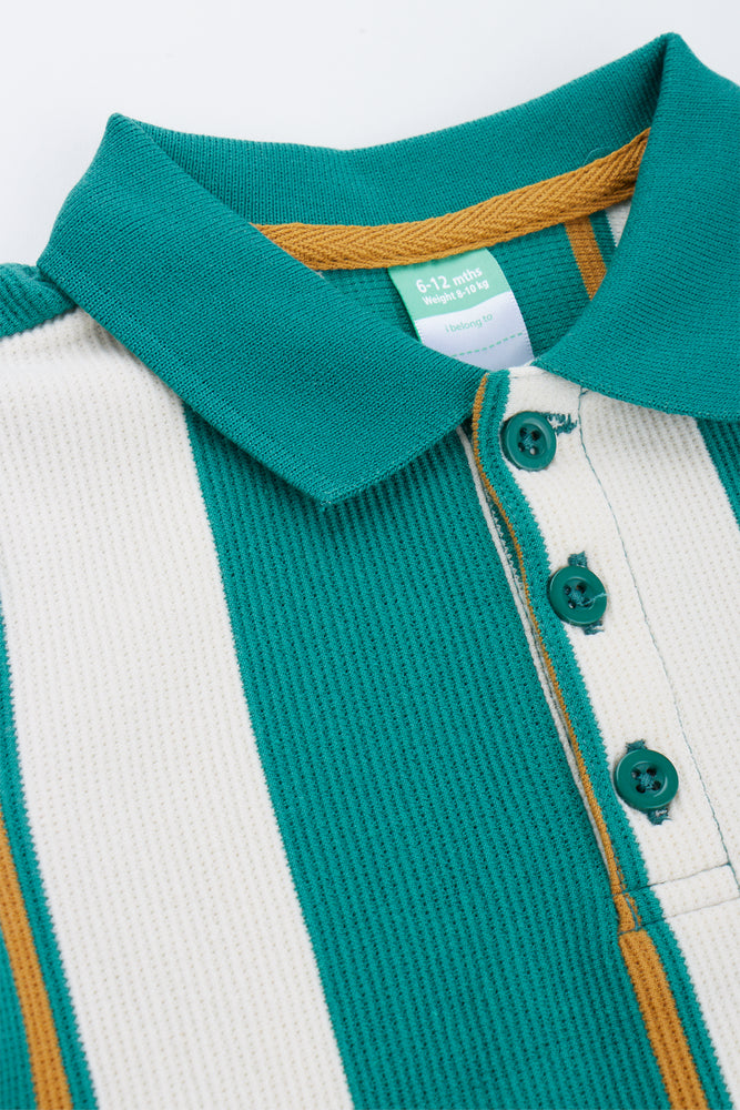 Green Stripe Rugby Golfer (1)