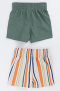 2 Pack Safari Knit Shorts (2)