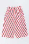 Red Stripe Belted Wideleg Pants (2)