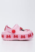 Pink Minnie Mouse Light Up Clogs (1)