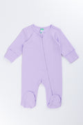 Lilac Cotton Sleepsuit