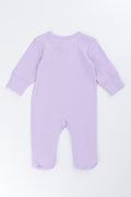 Lilac Cotton Sleepsuit (2)