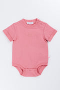 Pink Hello World Romper