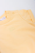 Baby Hello World Yellow Romper (1)