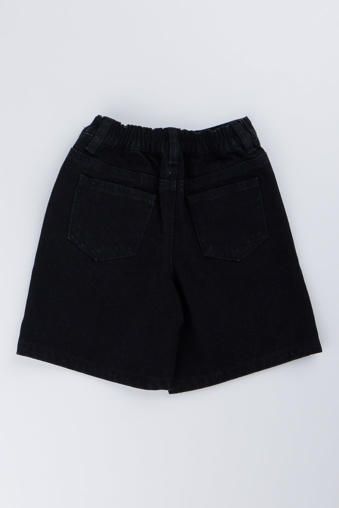 Black My Melody Denim Jort (3)