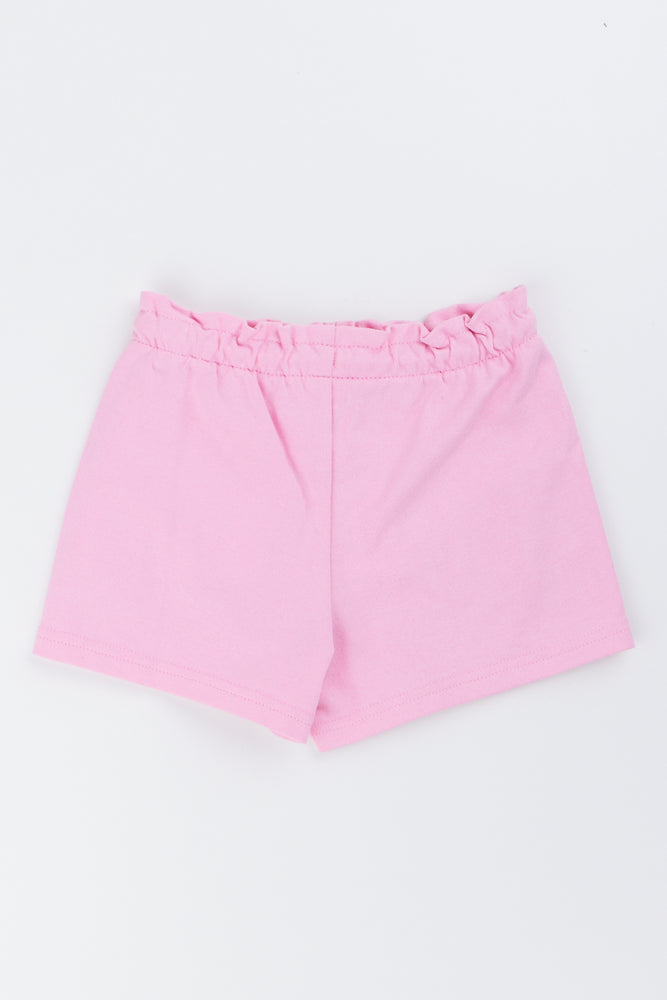 Pink My Melody Fleece Shorts (2)