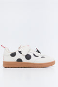 Cream Minnie Mouse Spotted Sneakers (1)