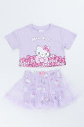 Lilac Hello Kitty Two Piece Set