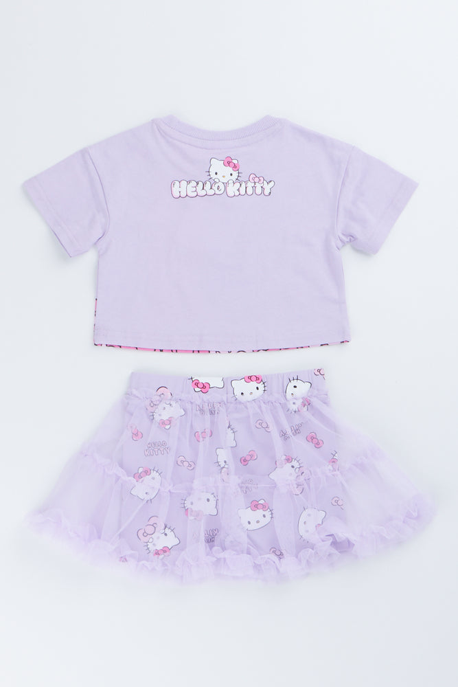 Lilac Hello Kitty Two Piece Set (3)