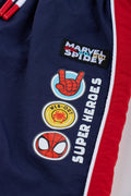 Navy Spider-Man Print Trackpants (1)