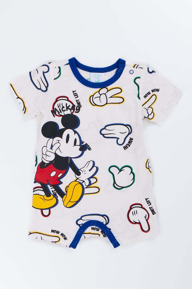 Mickey Mouse Graphic Romper