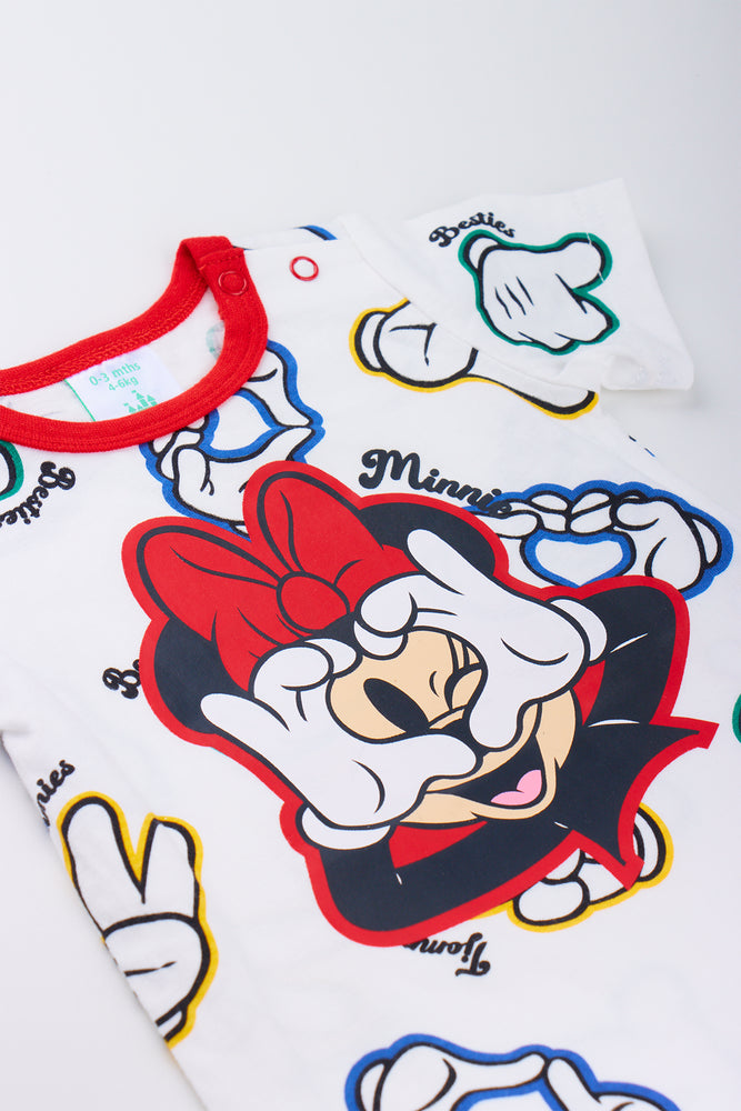 Minnie Mouse Printed Romper (1)