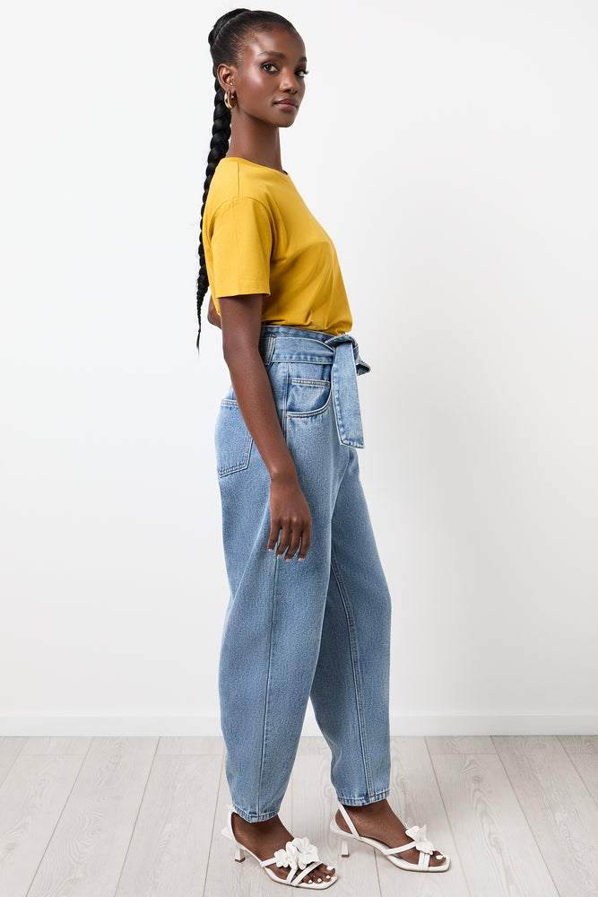 Ochre Regular Fit Crewneck T-Shirt (1)