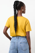 Ochre Regular Fit Crewneck T-Shirt (2)