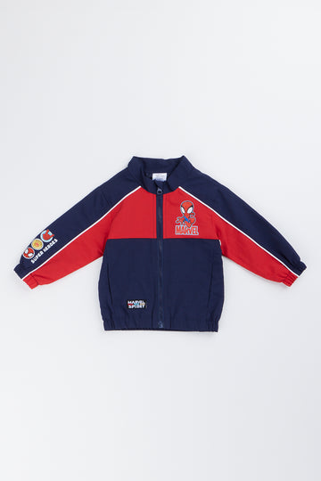 Spider-Man Colour Block Zip Jacket