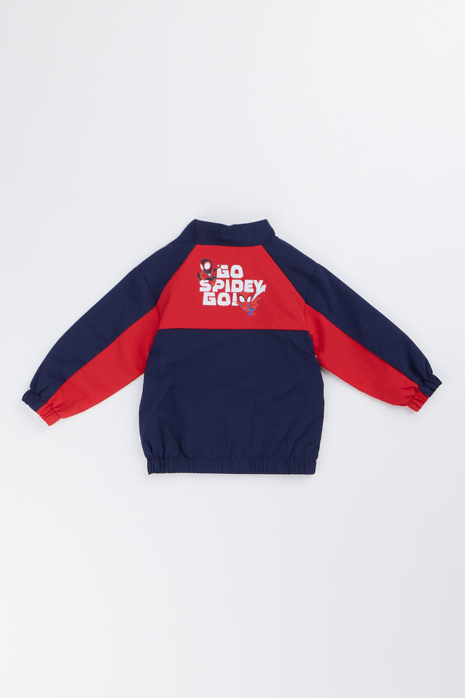 Spider-Man Colour Block Zip Jacket (2)