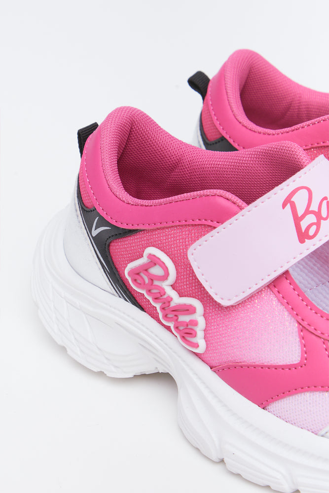 Cerise Barbie Mary Jane Trainers (3)