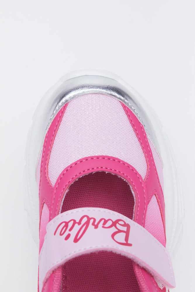 Cerise Barbie Mary Jane Trainers (4)