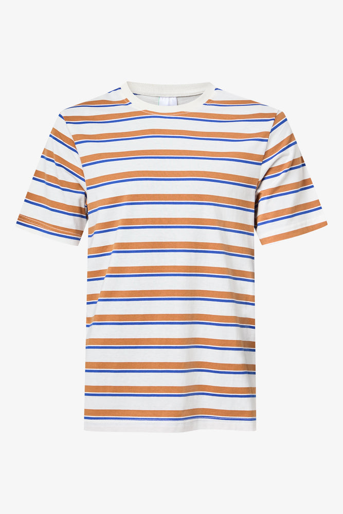 Camel Multi Stripe T-Shirt