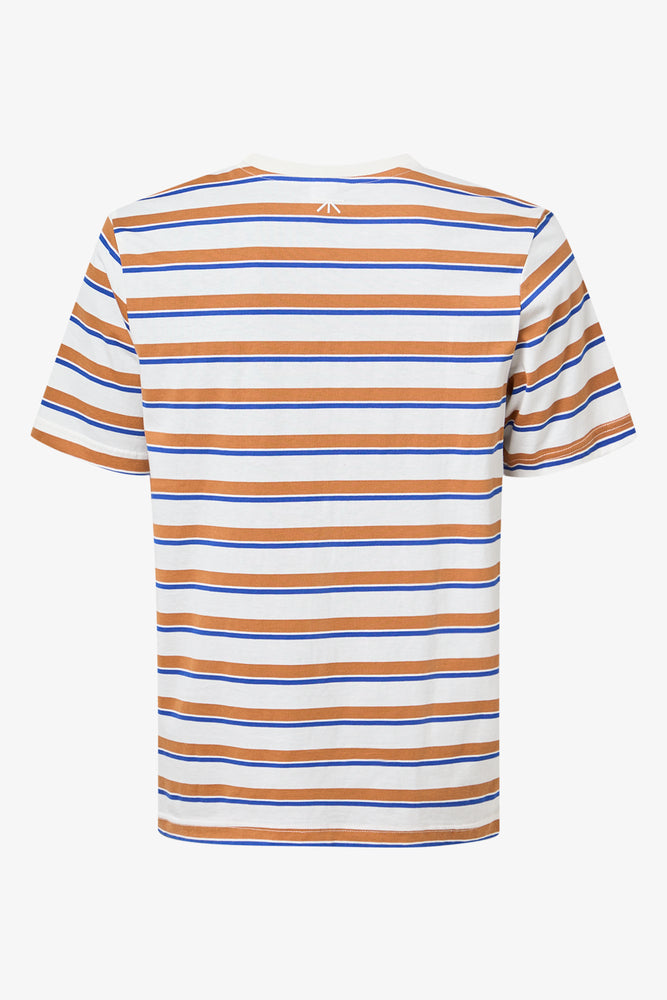 Camel Multi Stripe T-Shirt (1)