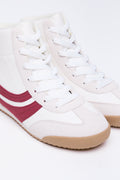 Cream High Top Sneakers (2)