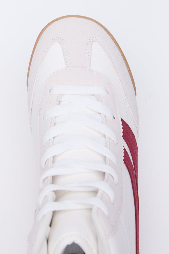 Cream High Top Sneakers (4)