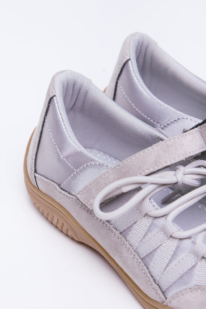 Silver Grey Lace Up Shoes (3)