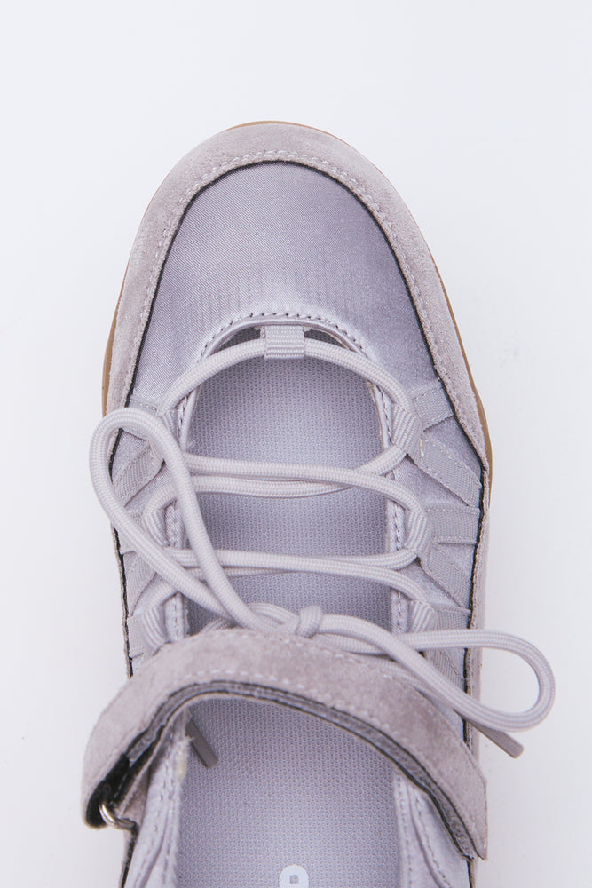 Silver Grey Lace Up Shoes (4)