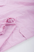 Pink Cargo Balloon Pants (1)