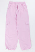 Pink Cargo Balloon Pants (2)