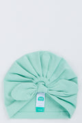Sage Turban With Bow